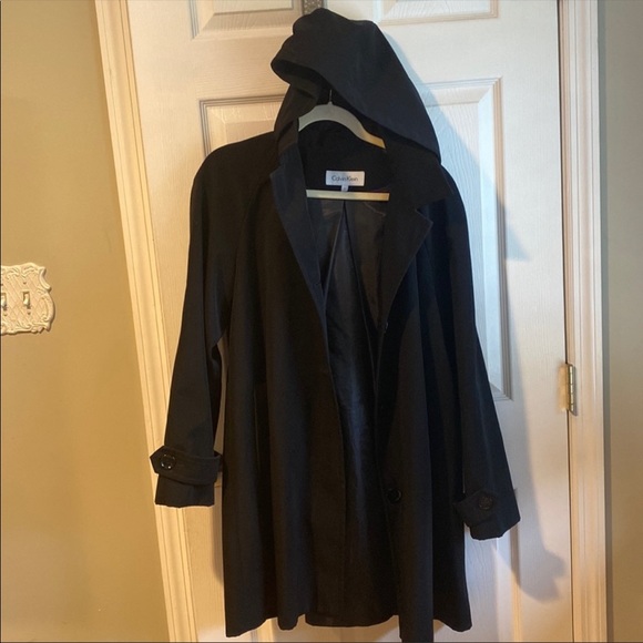 Women Calvin Klein jacket/coat trench - Picture 1 of 4
